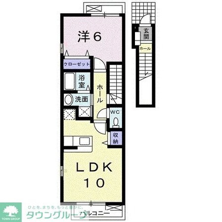 プラシード(PLACIDO)の物件間取画像